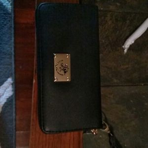 womens black wallet